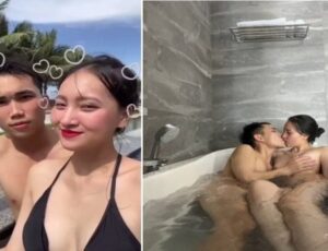 Sex Hạ My chịch nhau với bạn trai khi đi du lịch